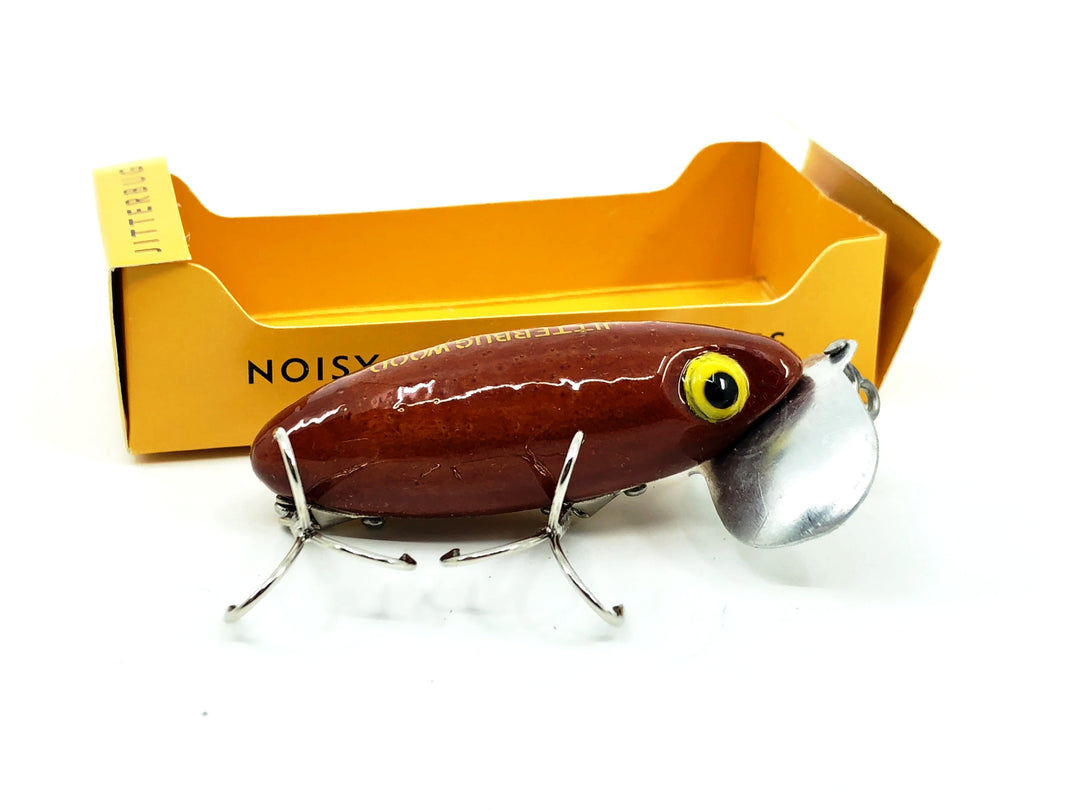Arbogast Jitterbug Wood 5/8oz, Natural Wood Color with Box