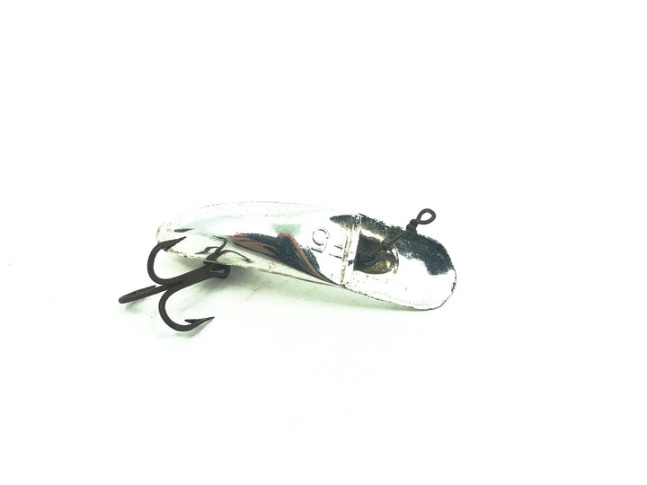 Helin Flatfish F5, SPL Silver Plated Color-  Vintage plastic version