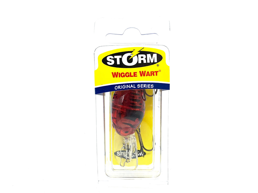 Storm Wiggle Wart V2168 Phantom Red Craw Color with Box