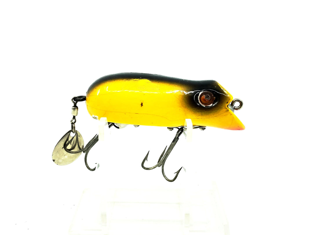 Shakespeare Swimming Mouse, Yellow/Black Back Color