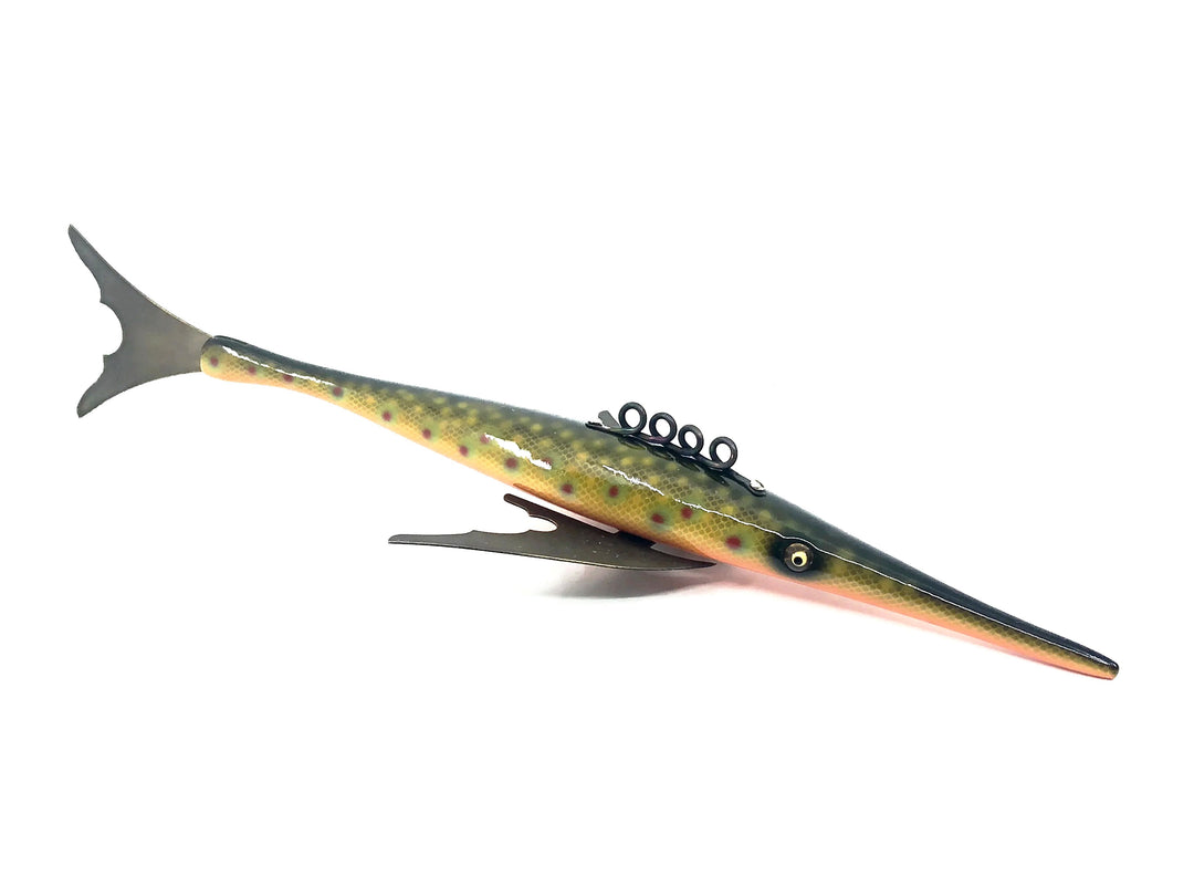Macatawa Bait Co. Gar Decoy, Brook Trout Color w/Box