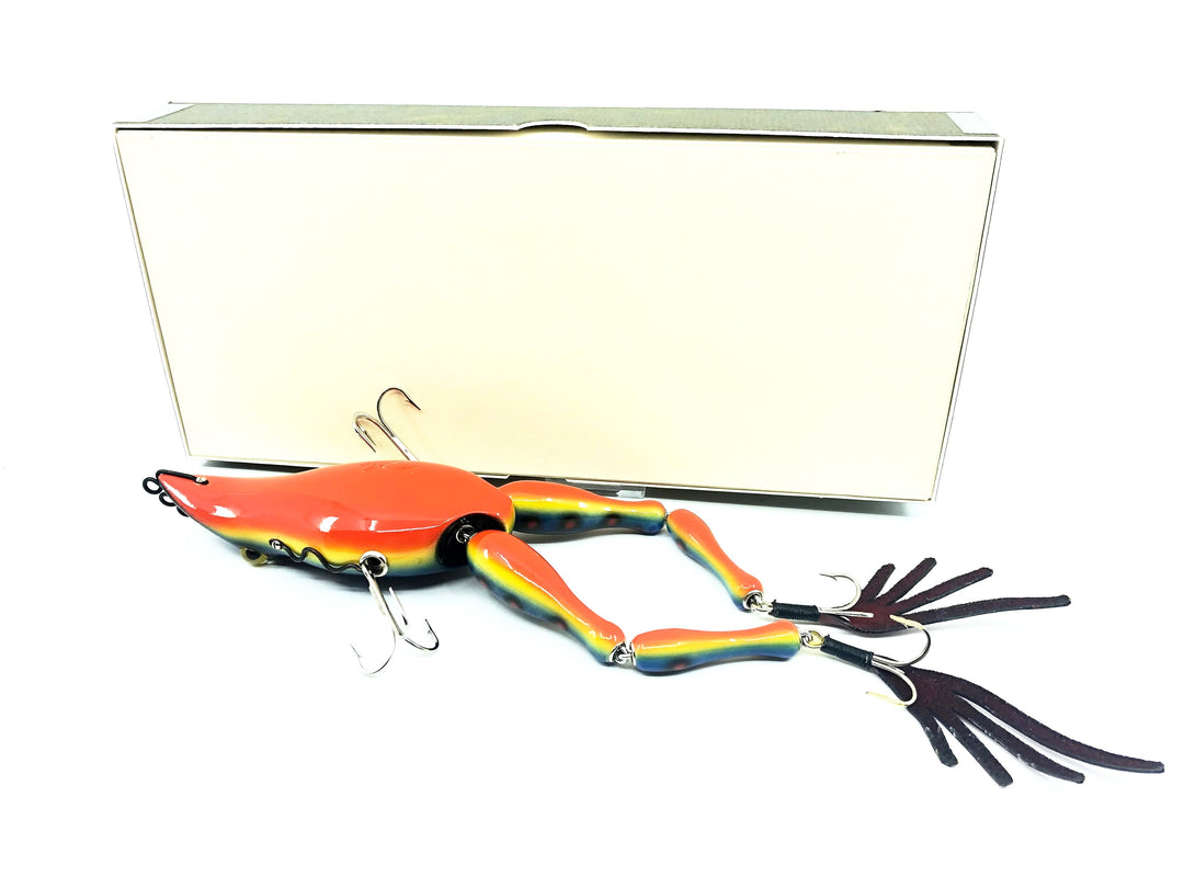 Macatawa Bait Co. Musky Frog, Poison Dart Frog Color w/Box