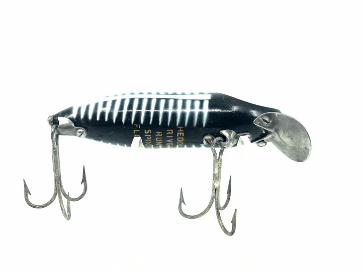 Heddon River Runt Spook Floater 9400, XBW Black Shore Minnow Color