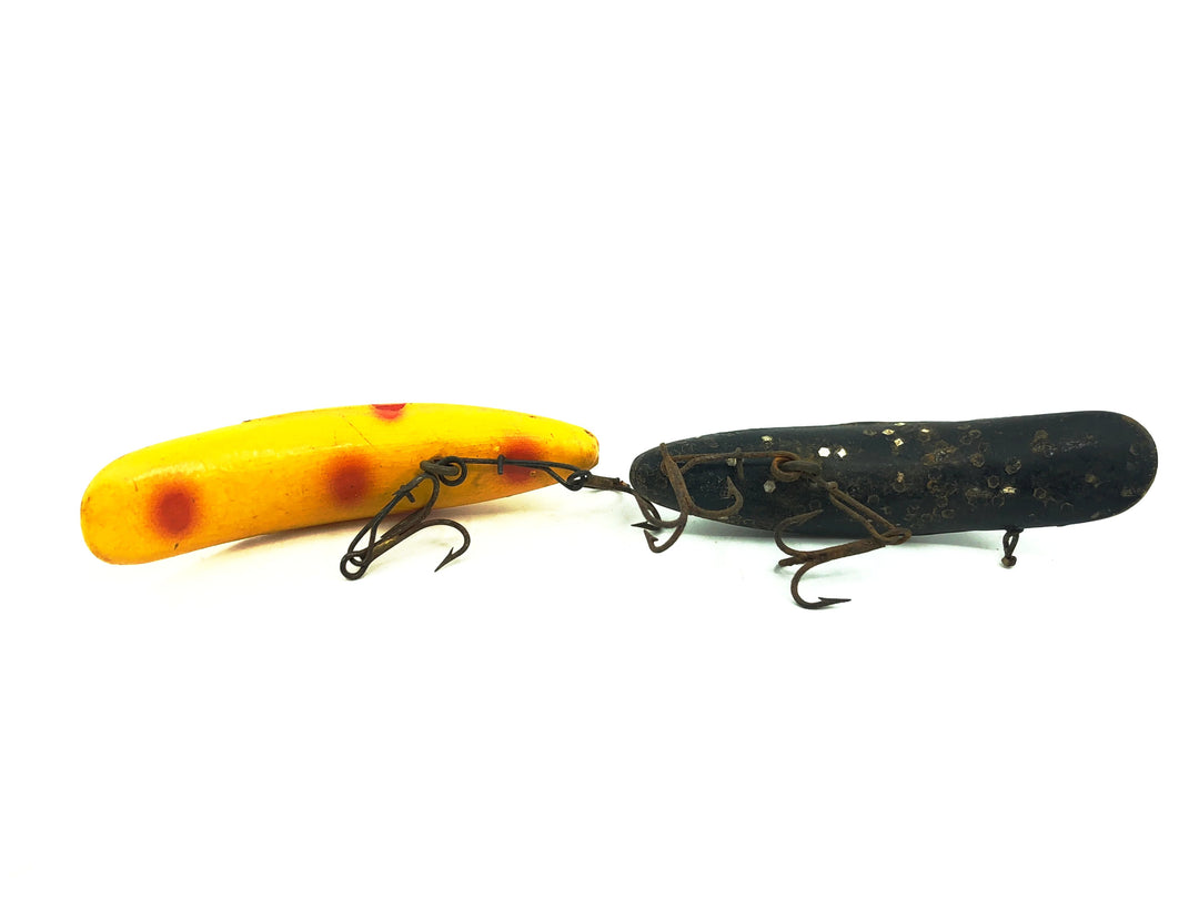 Helin Flatfish F7 Combo, Black Sparkles/Yellow Color