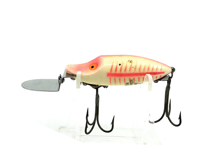 Heddon Go Deeper Midget River Runt D9110-SR-XRW Spook Ray Red White (Pink Shore) Color