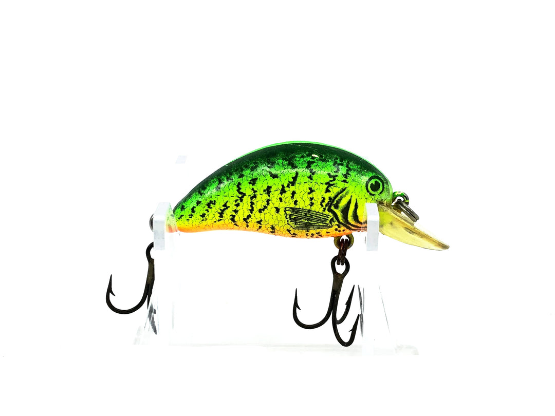 Bomber Model A 2A, XM7 Fire River Minnow/Orange Belly Color Screwtail - Older Design