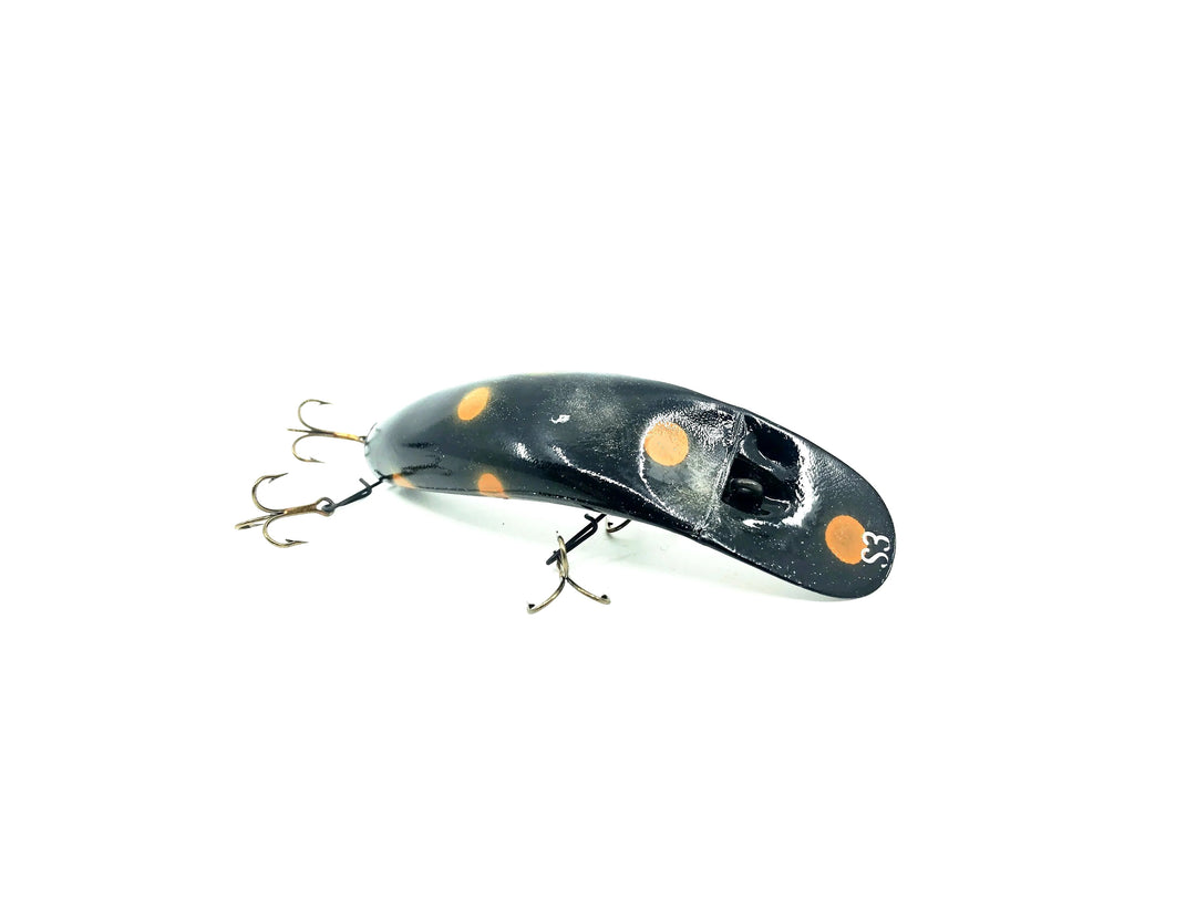 Helin Flatfish S3, Black Orange Spots Color