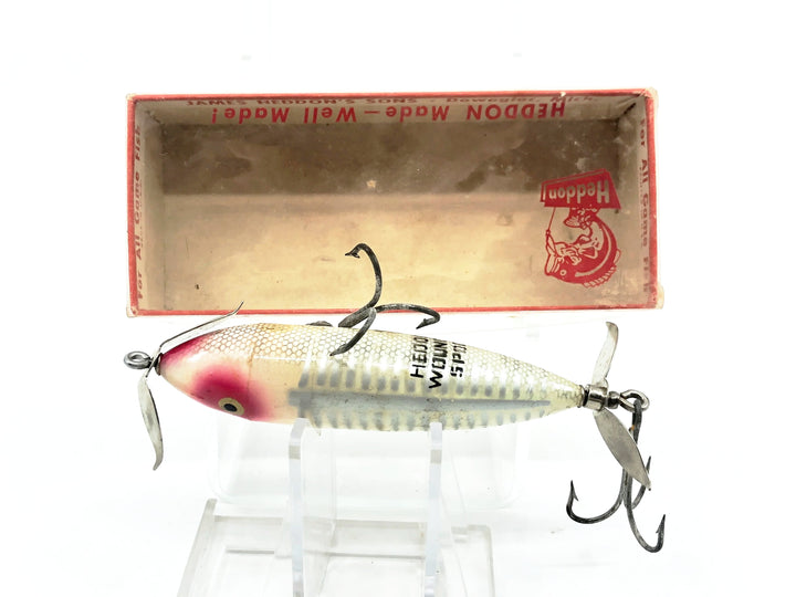 Heddon Wounded Spook 9140, XRW White Shore Minnow Color w/Box