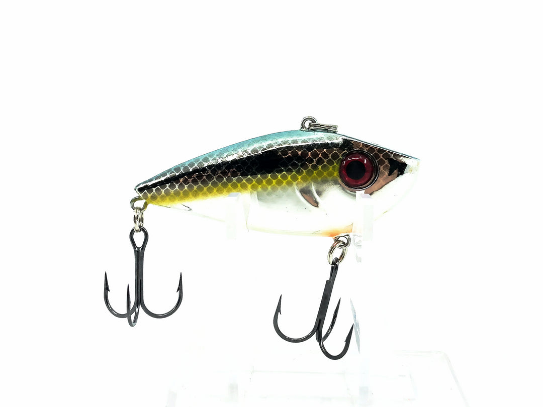 Strike King Red Eyed Shad 1/2oz, Chrome Sexy Shad Color