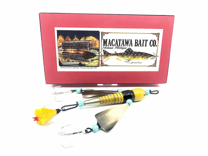 Macatawa Bait Co. Muskie Flying Hellgrammite Lure w/ Box