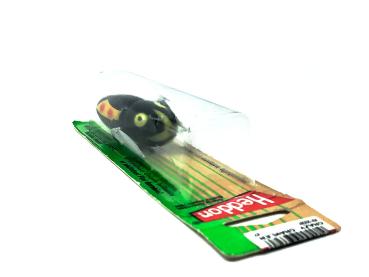Heddon Crazy Crawler, CBY Black Chartreuse Hornet Color on Card