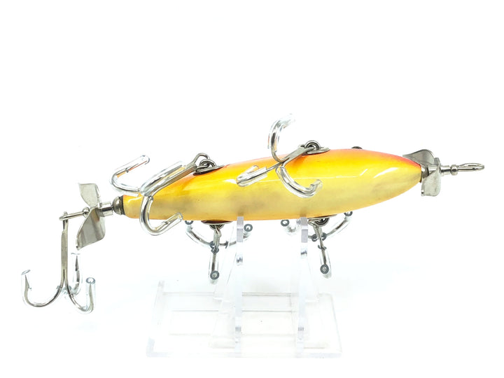 Musky Dan (XXX Lures) 5 Hook Minnow, Rainbow Color