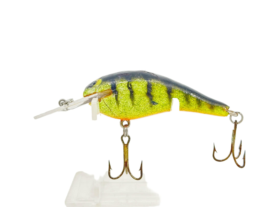 Strike King Dance-N-Shad, Green Sparkles/Back Back Color