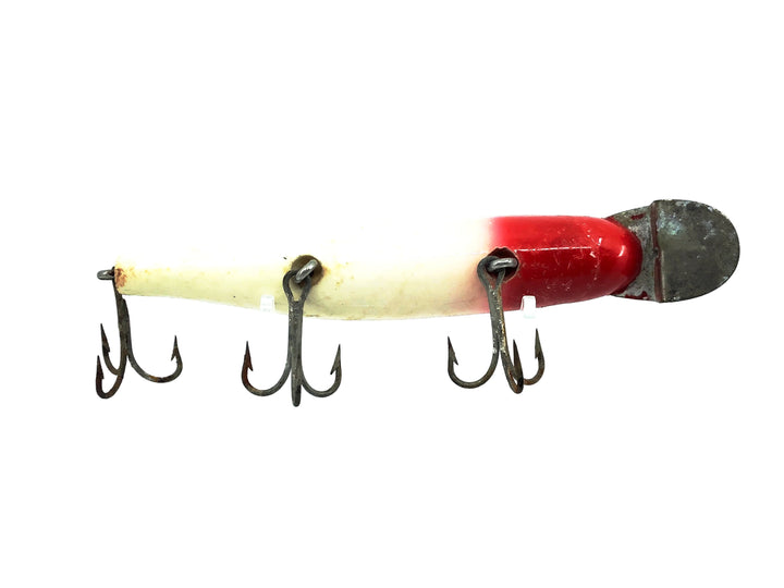 Creek Chub Husky Pikie 2300, Red Head/White Color