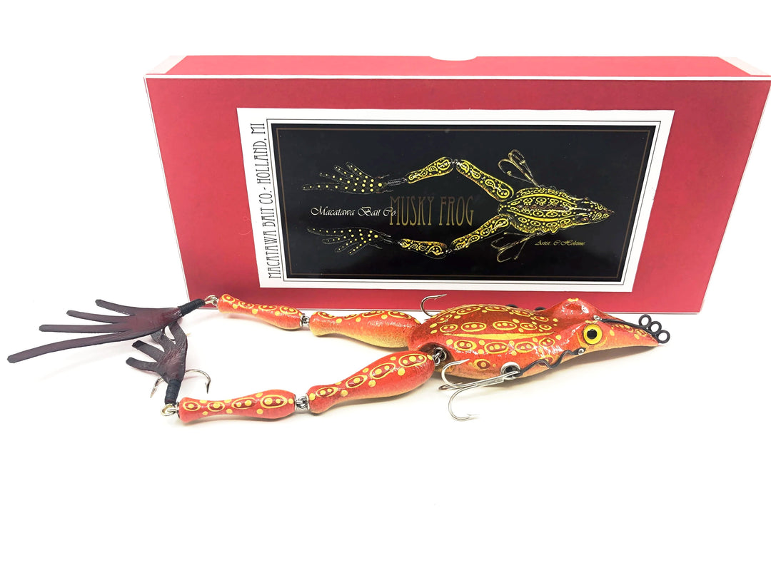 Macatawa Bait Co. Musky Frog Salesman Sample Box w/Box