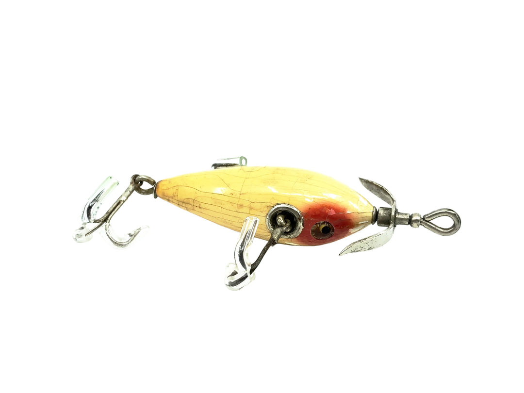 Heddon Dowagiac Minnow No. 20 Series, RET Red Eye/White Body Color