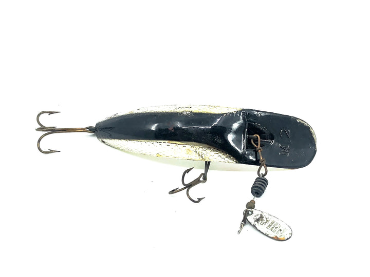 Helin Flatfish M2, SAS Small Aluminum Scale Finish Color - Altered with Spinner