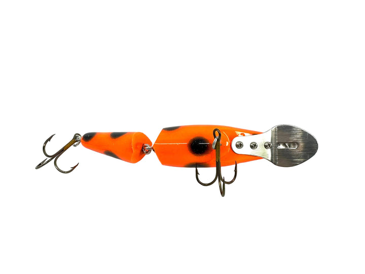 Odyssey Diving Pig Jr. 6", Fluorescent Orange/Black Dots Color