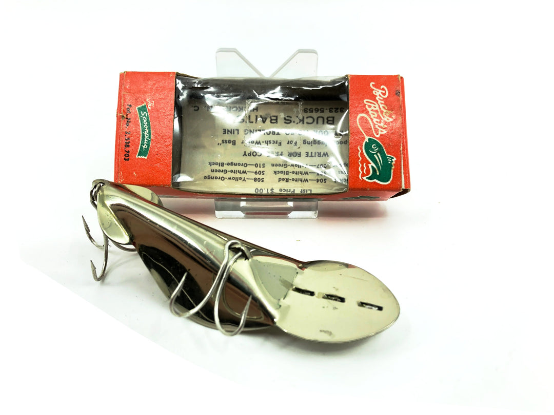Buck Perry Spoonplug, Nickel Color with Box