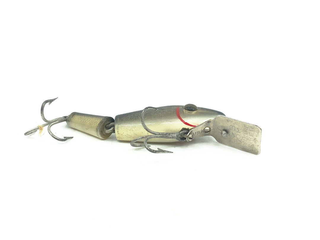 L & S OOM Mirrolure Sinker, Shad Back/White Belly/Silver Scale Color