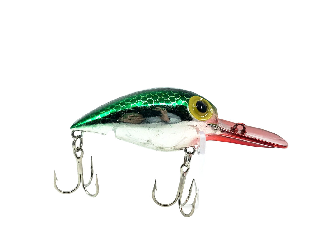 Storm Magnum Wiggle Wart AV134, Metallic Green Scale/Red Lip Color