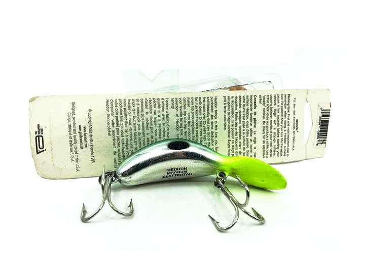 Heddon Magnum Clattertad 9906, #53 Lemon Lime Color on Card