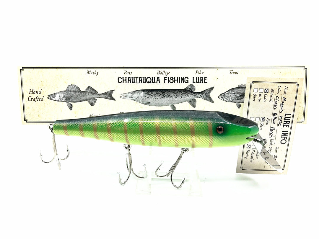 Chautauqua Magnum Pikie Classic Yellow Perch Color