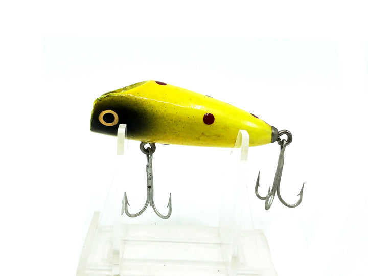 Eppinger Dardevle Osprey Bass Plug, Chartreuse/Red Spot Color