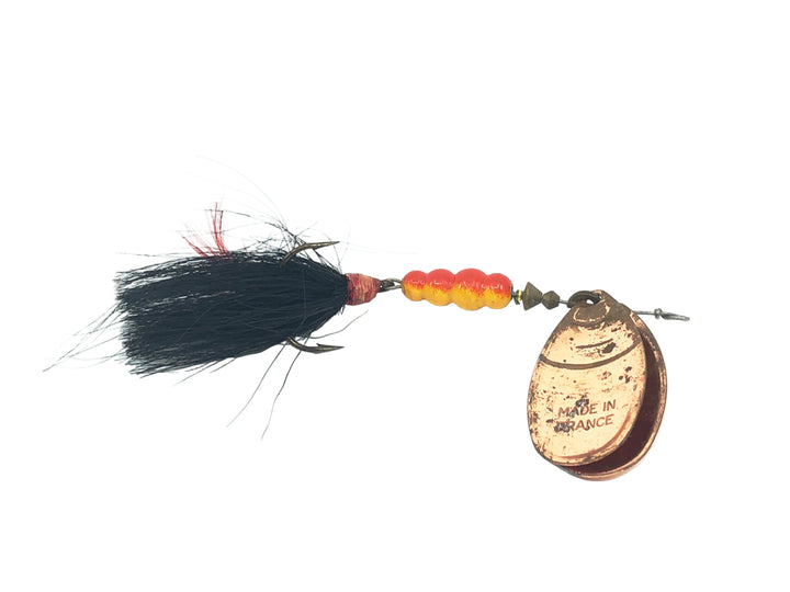Mepps Double Blade Aglia, Copper Blade/Black Dressed Treble
