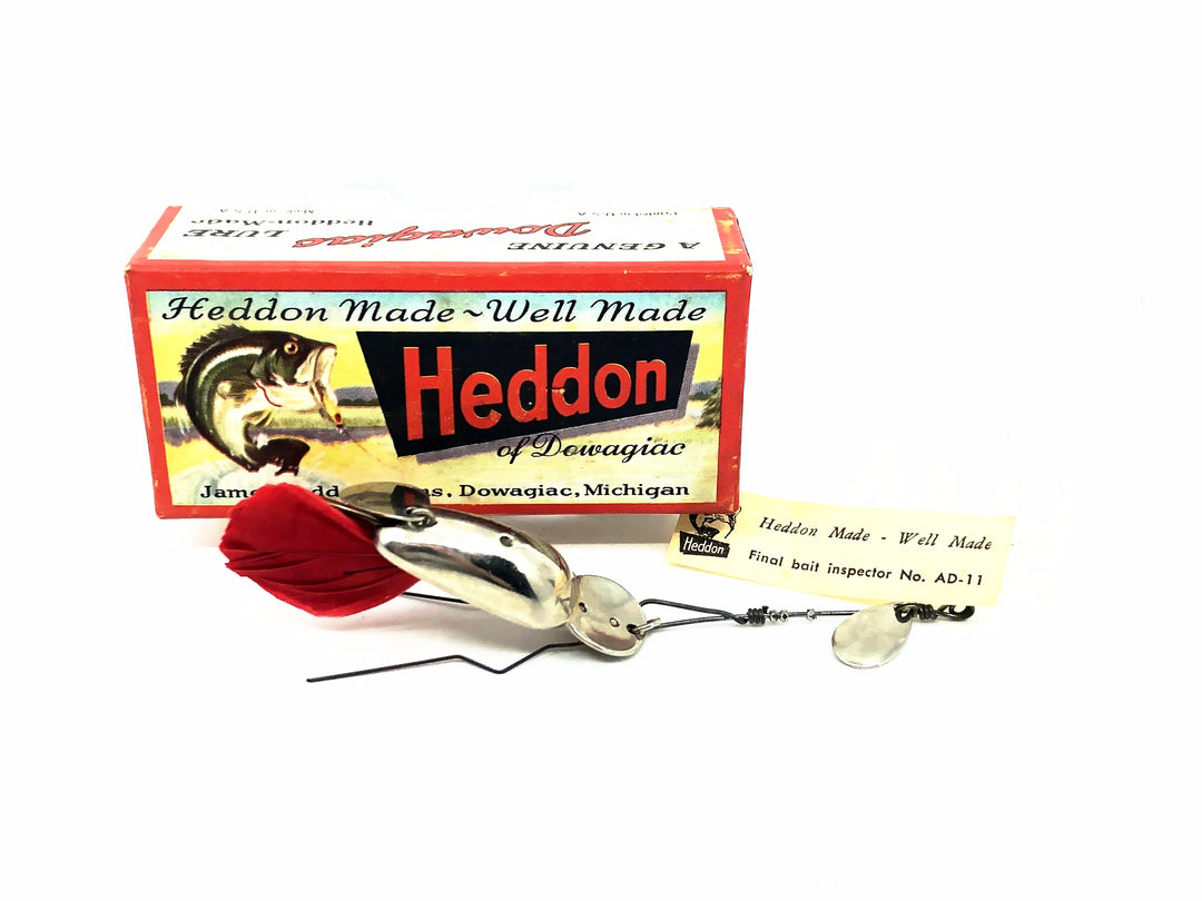 Heddon Stanley Ace Spoon 190NP, Nickle Plate Color w/Box
