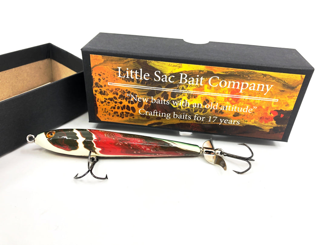 Little Sac Bait Company Bass Zombie Three Baits Collector Set-Marbleized Colors