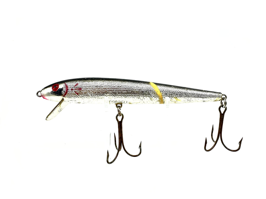 Cotton Cordell Red Fin Series C10, #04 Chrome/Black Back Color