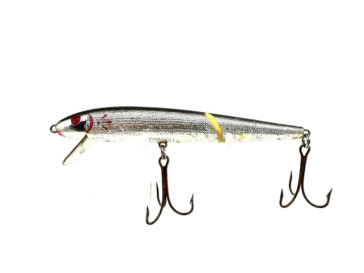 Cotton Cordell Red Fin Series C10, #04 Chrome/Black Back Color