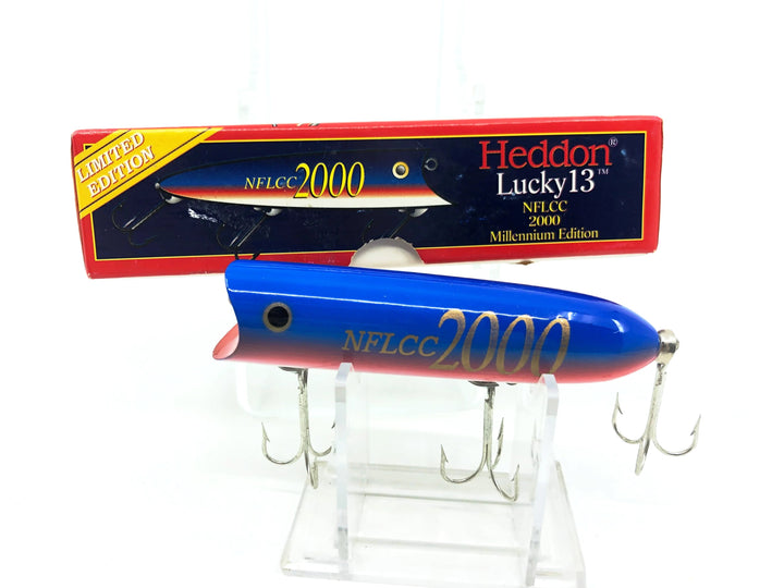 Heddon NFLCC 2000 Lucky 13 New in Box Millennium Edition Numbered!