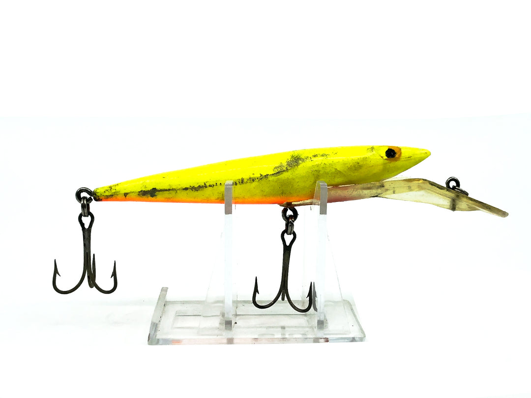 Fred Arbogast Arby, Chartreuse/Orange Belly Color