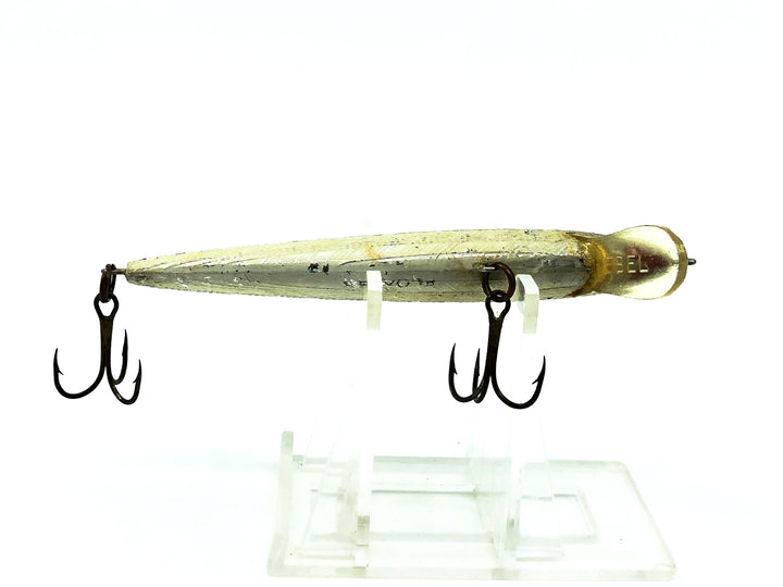 Rebel Floating Minnow F10, #05 Silver/Purple Back Color