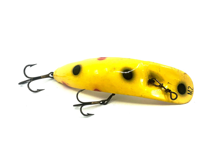 Helin Flatfish M2, YE Yellow Color - Vintage Plastic