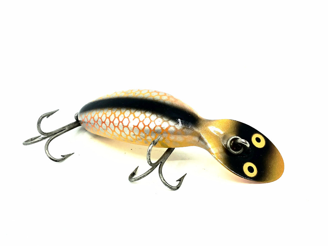 Heddon Tadpolly, PG Golden Shiner Color - Older Gold Eye Model