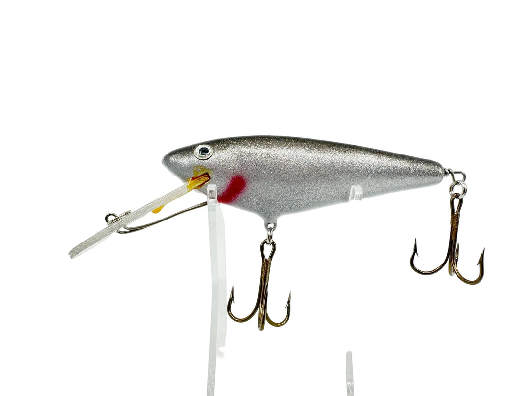 Hooker Tackle Co. G & M Shad Deep Diving, Silver/Black Color