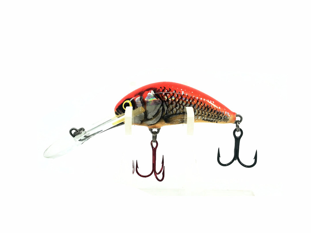 Salmo Hornet #4, Silver/Orange Shad Color