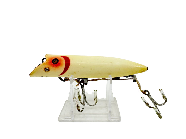 Heddon King Basser 8550, 2M White/Red Gills Color