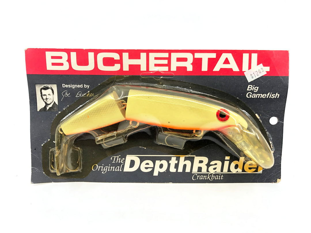 Joe Bucher Tackle Co. Buchertail Jointed Depth Raider 8", Cisco/Shad Color New on Card