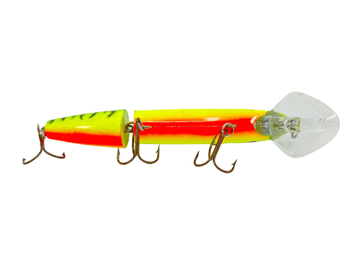 Joe Bucher Tackle Co. Buchertail Jointed Depth Raider 8", Fire Tiger Color