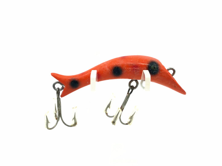 Creek Chub 9700-P Nikie, #30 Orange/Black Spots Color 9730-P