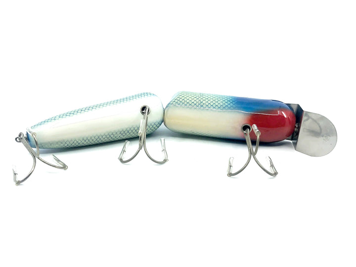 Musky Dan (XXX Lures) Monster Pikie 14", Blue Flash Color w/COA