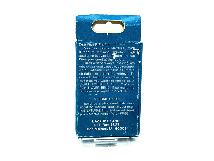 Lazy Ike Natural Tike NIT BG, Bluegill Color with Box