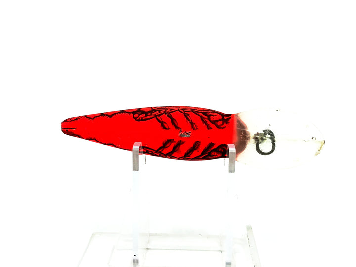 Bomber Model A 7A XC5 Apple Red Crawdad/Orange Belly Color Screwtail