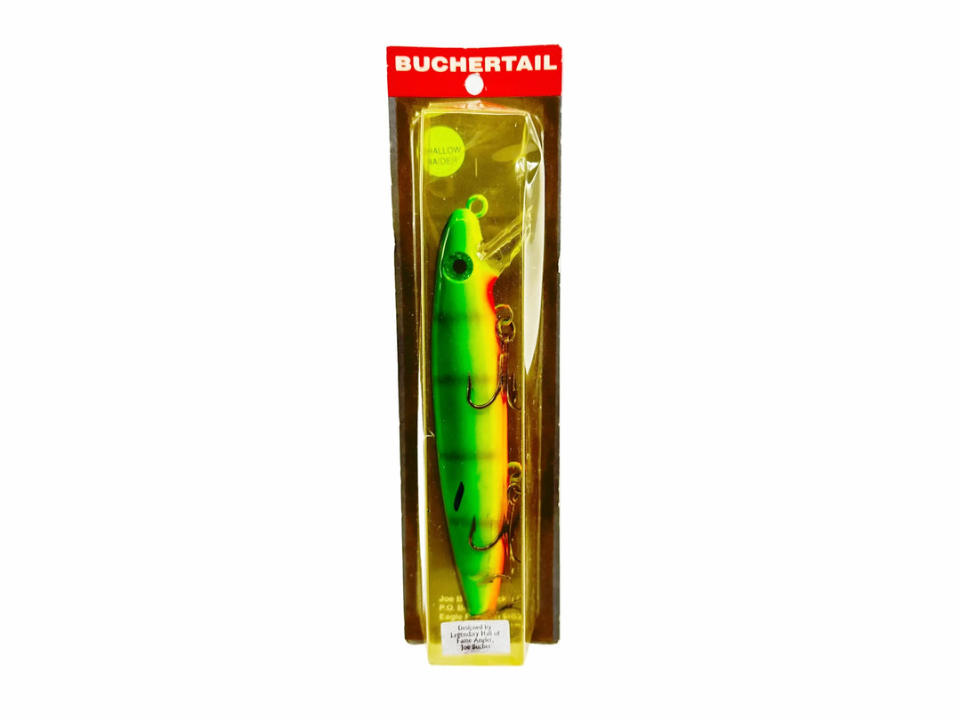 Joe Bucher Tackle Co. Buchertail Shallow Raider 6", Miller Perch Color