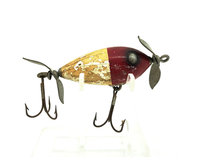 Paw Paw Spinning Sunfish 1300, #04 White/Red Head Color