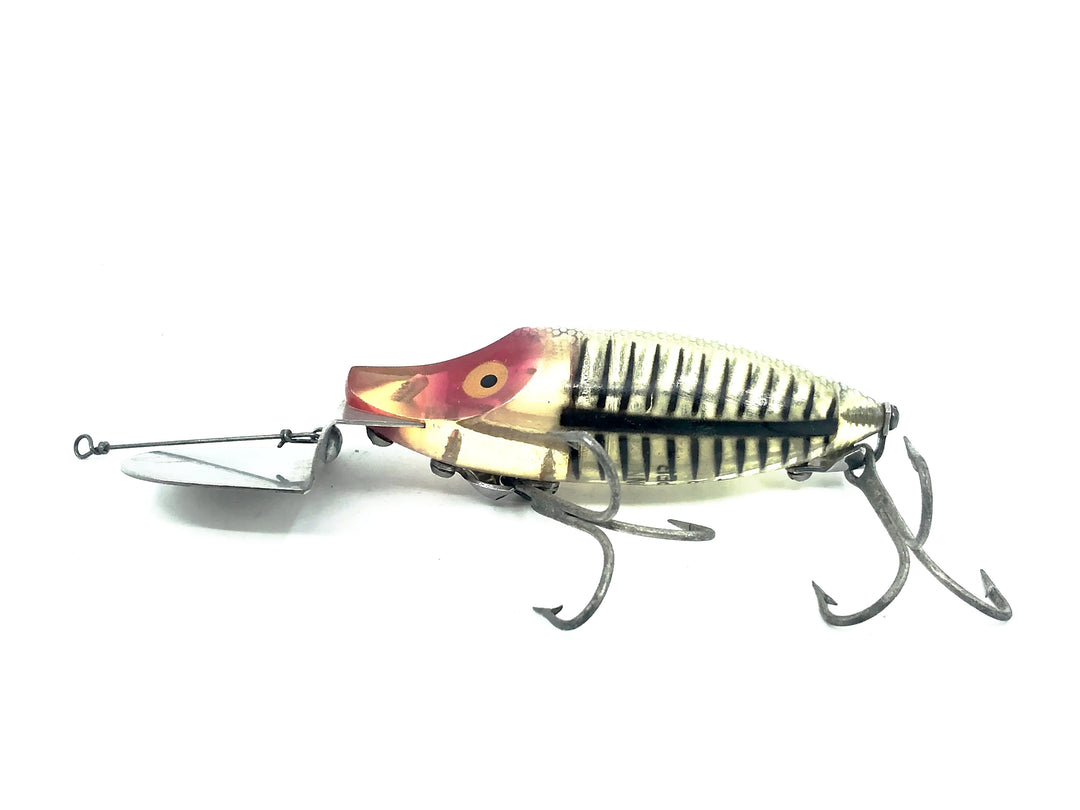 Heddon Go-Deeper River Runt D-9110 XRS Silver Shore Minnow Color